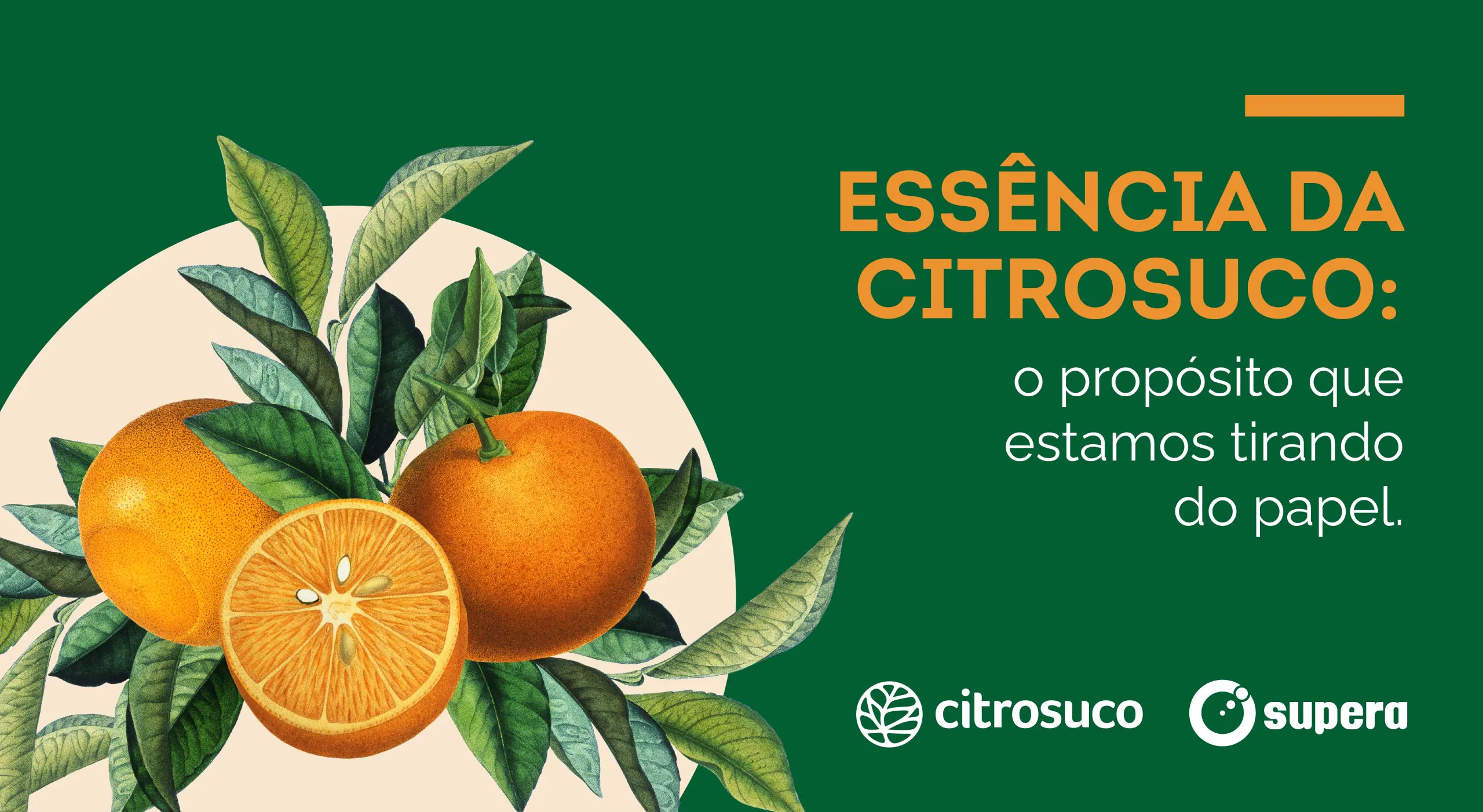 Evento corporativo para a Citrosuco